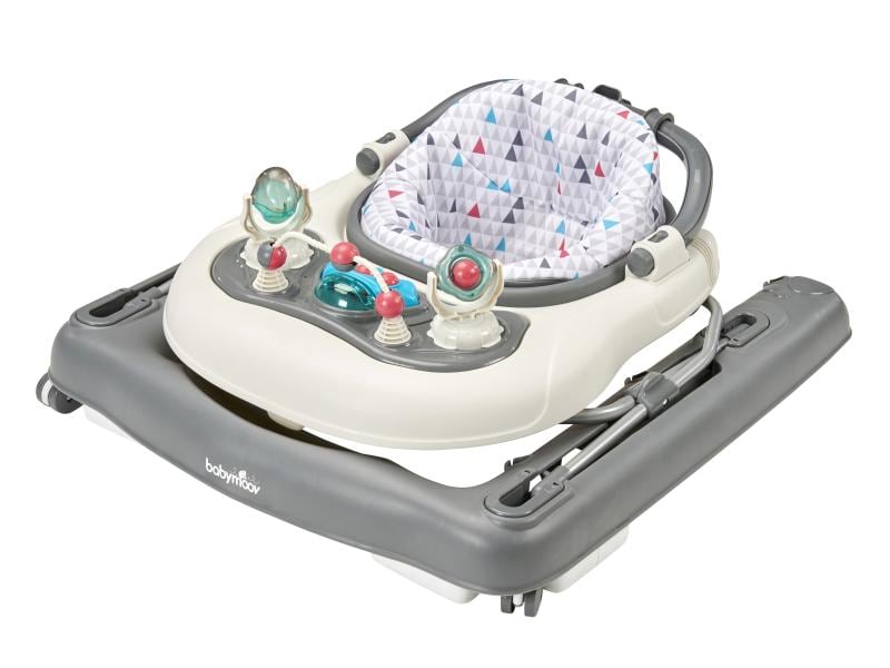 Babymoov Lauflernwagen 2 in 1 Zink Lauflernhilfe