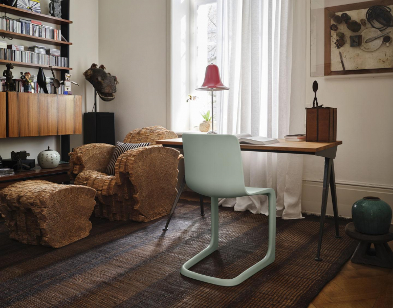 Vitra Evo-C eetkamerstoel Light Mint