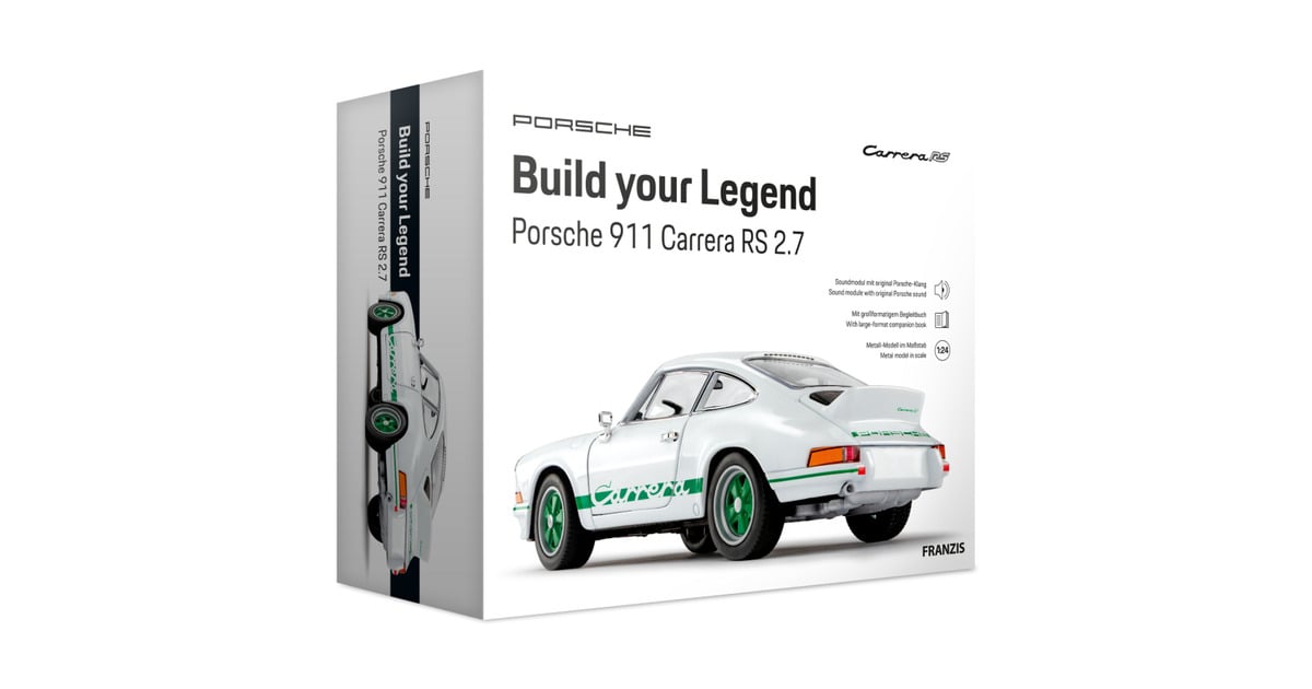 FranzisBuild Your Legend - Porsche 911 Carrera RS 2.7 Modelvoertuig  (Schaal 1:24)