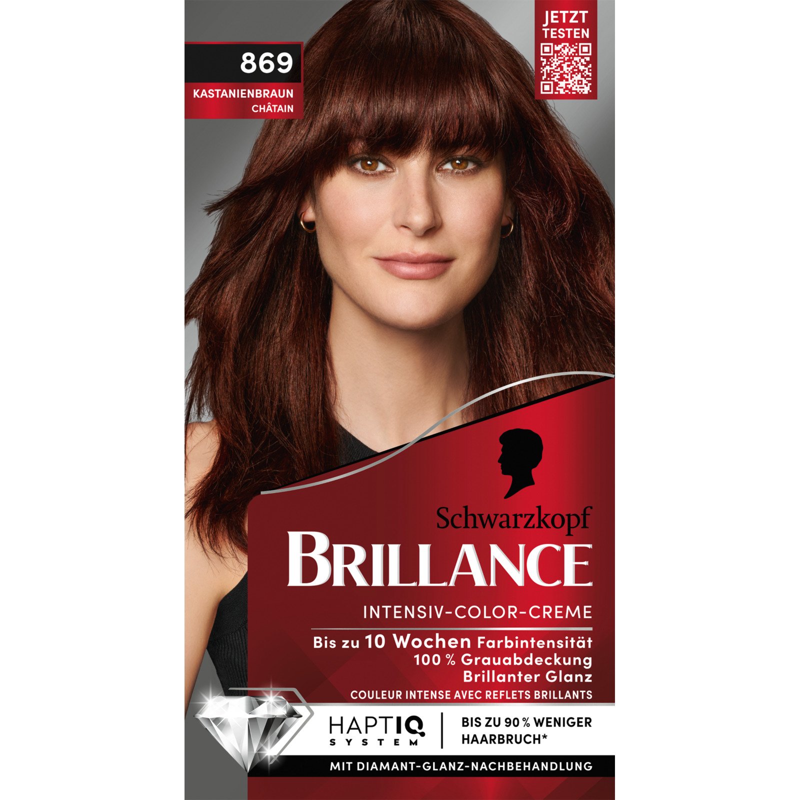 Brillance 869 Kastanienbraun