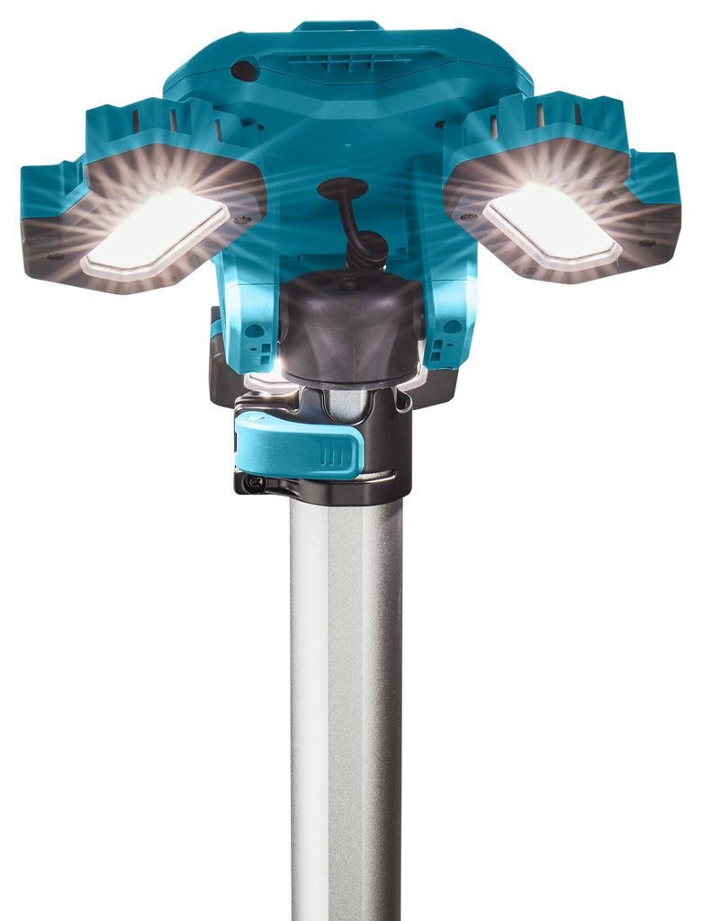Makita NLADML814 Accu Statieflamp (3 spot) 14,4V / 18V met tas en draagband