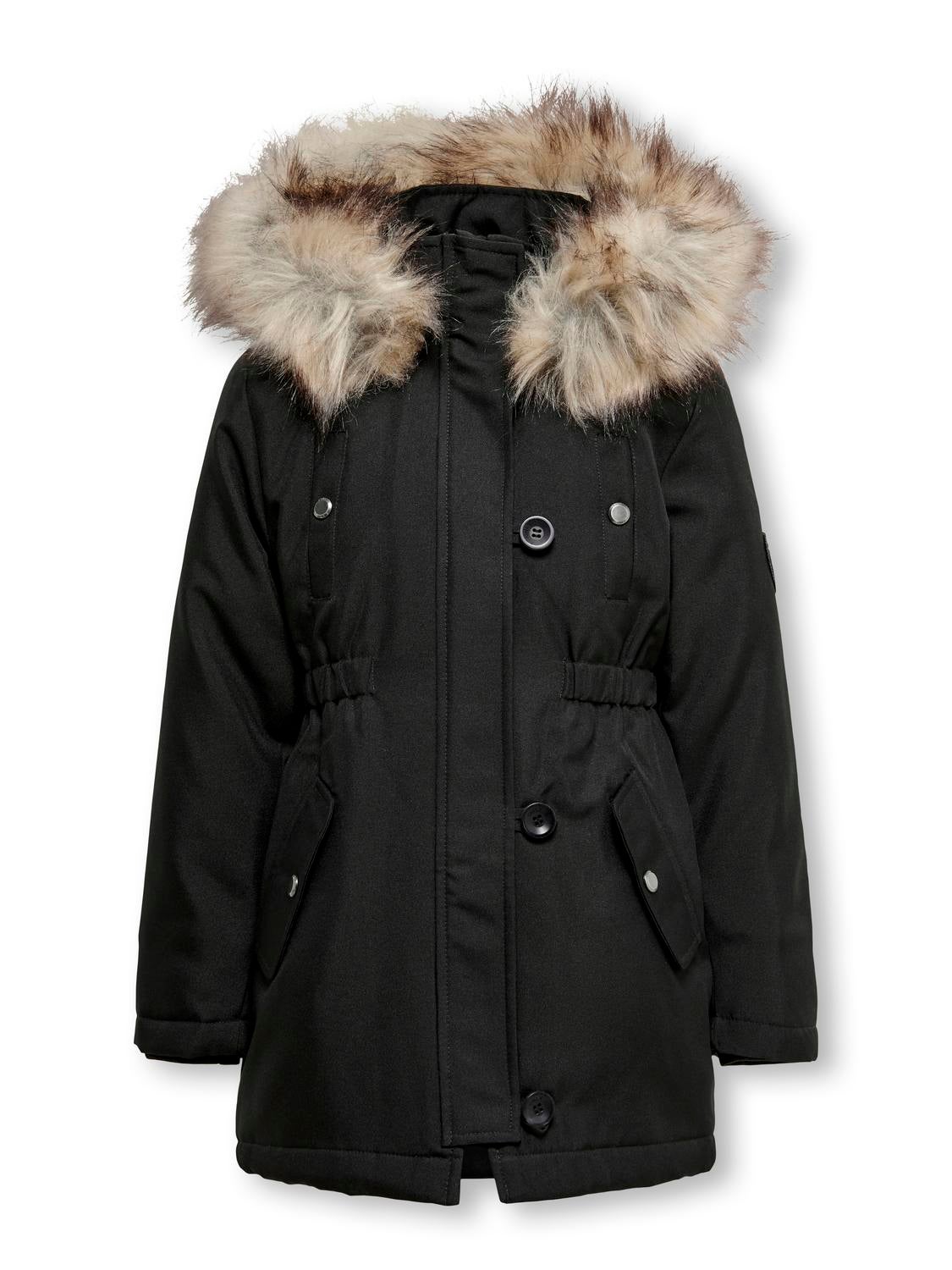 KOGIRIS Langer Parka Black