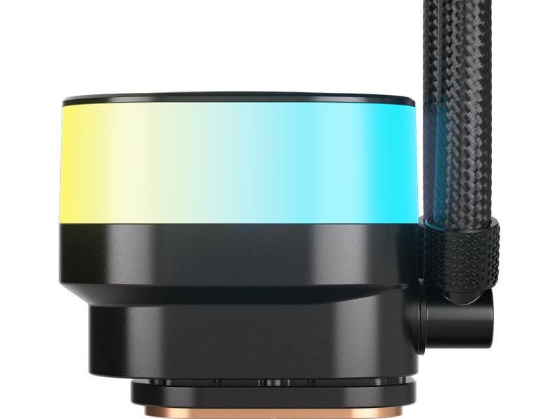 Corsair Wasserkühlung CORSAIR iCUE LINK TITAN 420 RX RGB RGB Wasserkühlung mit 140mm Lüfter
