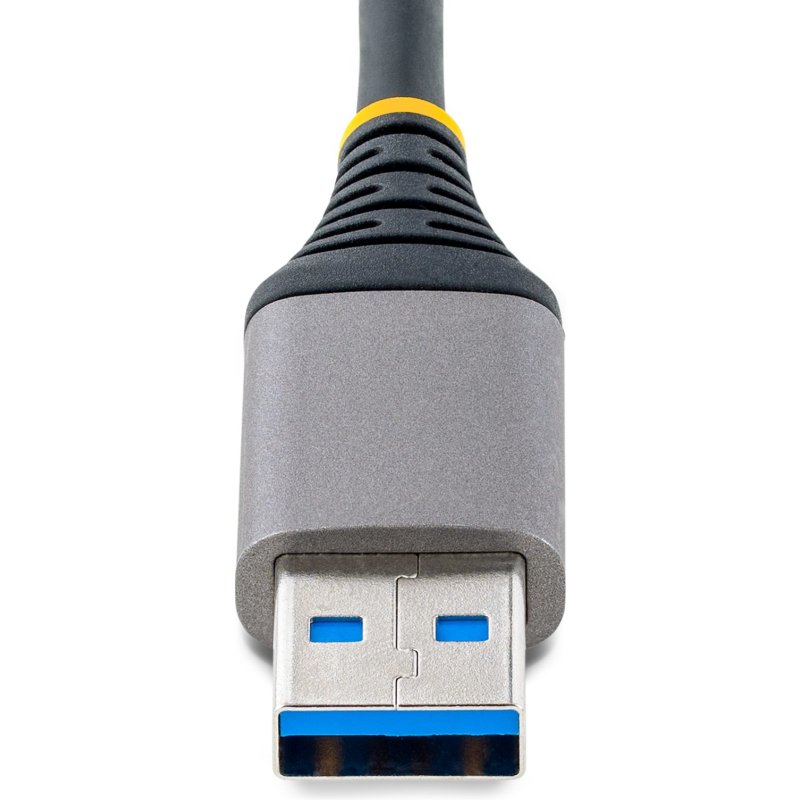 StarTech.com Hub USB 4 Ports - USB 3.0 5Gbps, Alimenté par Bus - Hub USB-A vers 4x USB-A avec entrée d'alimentation auxiliaire en option - Hub USB 3.0 pour PC Portable avec Câble de 30 cm - Hub USB Portable