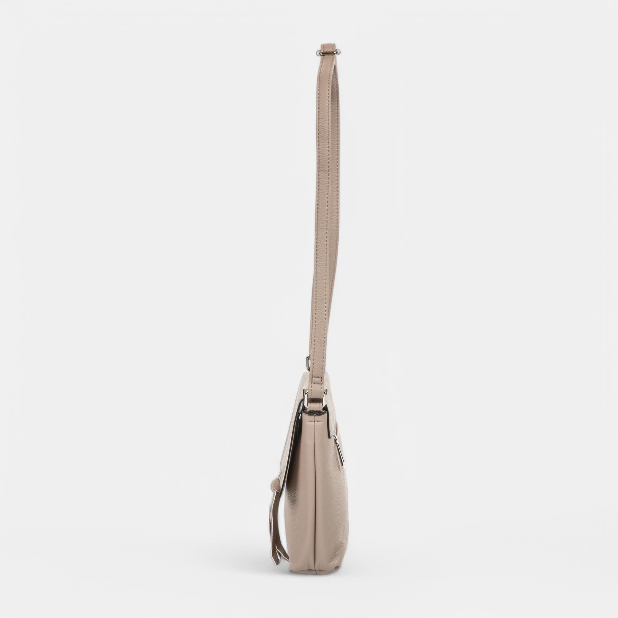 Sac bandoulière beige
