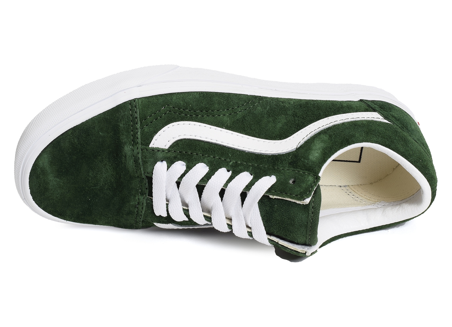 Ua old skool vert blanc