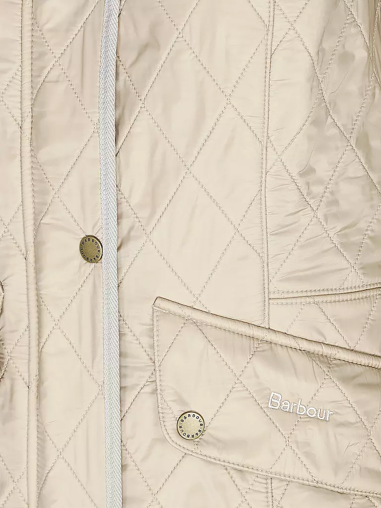 BARBOUR Leichtsteppjacke CAVALRY POLARQULIT beige