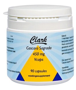 Clark Cascara Sagrada 450mg Capsules 90CP