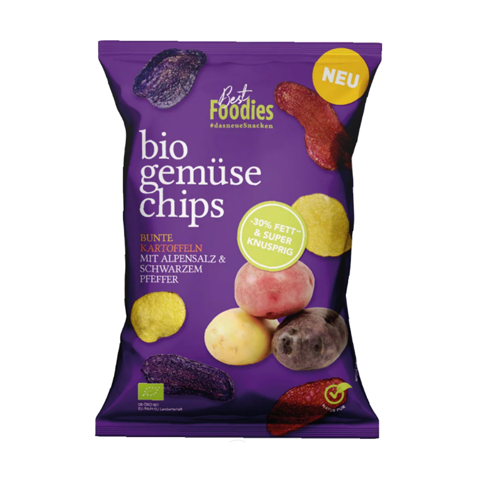 Best Foodies Bio Bunte Kartoffel Chips