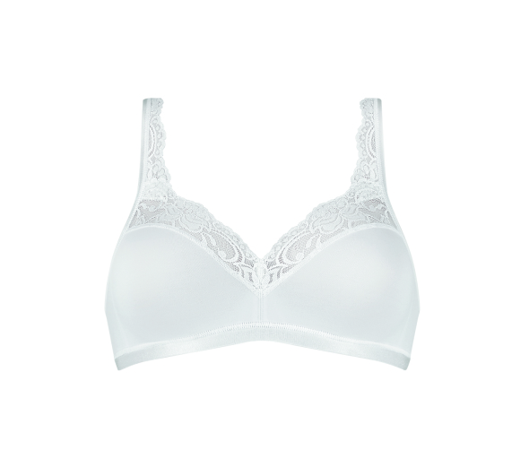 Sloggi Romance Bh Zonder Beugel Wit 85C 1 stuk