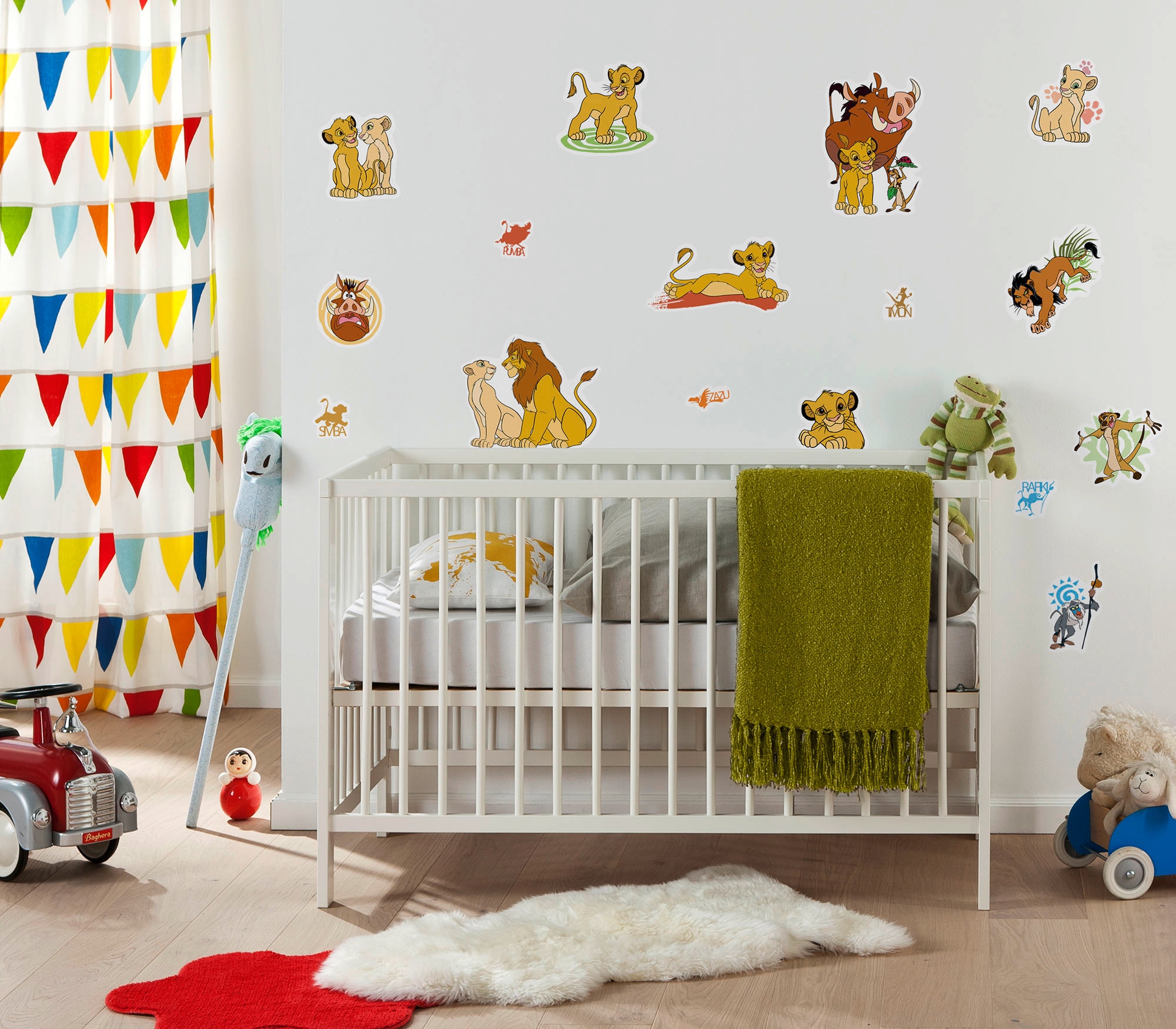 Komar Wandtattoo »Lion King Circle of Life - Grösse 50 x 70 cm« selbstklebend, Wandsticker, Kinderzimmer