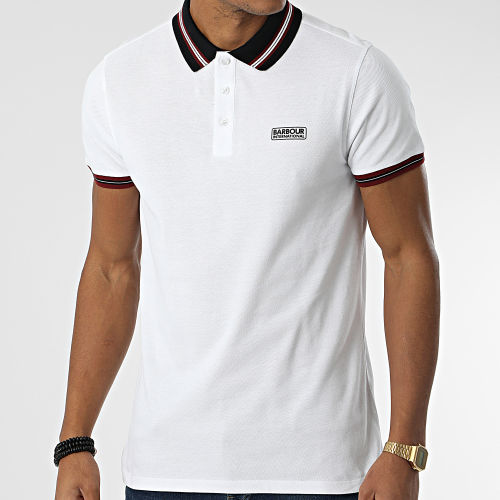 Polo Manches Courtes Noble Blanc