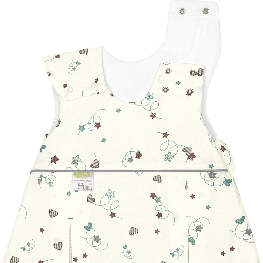 ODENWÄLDER primaklima Jersey-Schlafsack looping hearts forest-grey