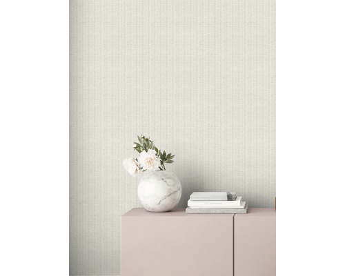 Vliesbehang 37393-1 New Walls Rotan witgrijs