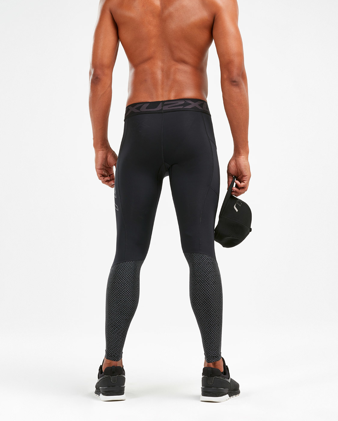 Accelerated Compression Tights w/Storage Herre BLK/LCK/Black/Linear Camo Khak