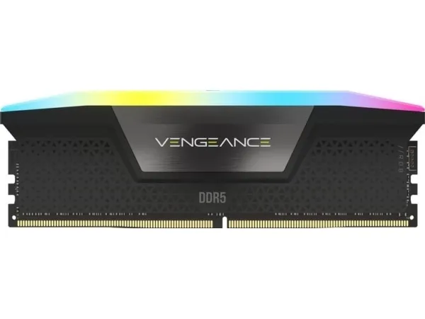 CORSAIR Vengeance RGB - DDR5 - sæt - 96 GB: 2 x 48 GB - DIMM 288-PIN - 5600 MHz / PC5-44800 - CL40 - 1.25 V - sort