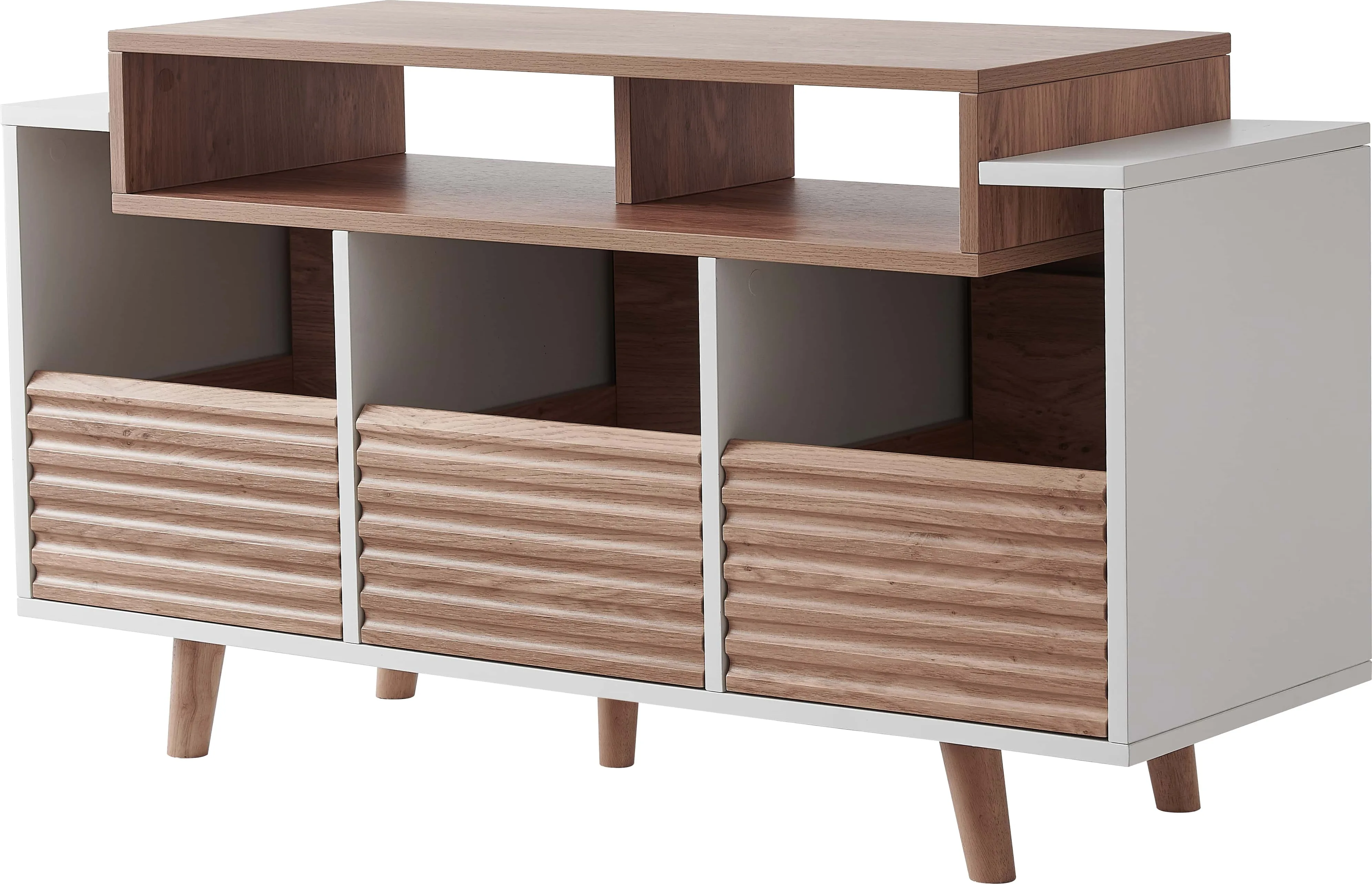 NorStone Oslo 1200 Blanc et Chêne Meubles hi-fi