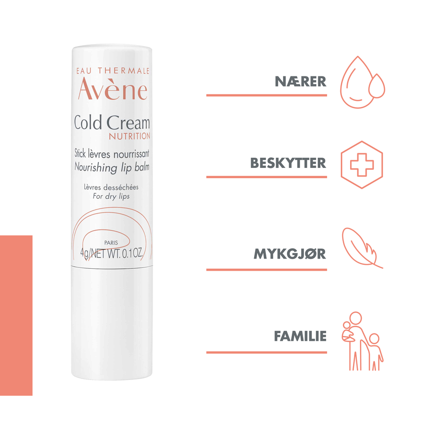 Avène Cold Cream Lip Balm 4 g