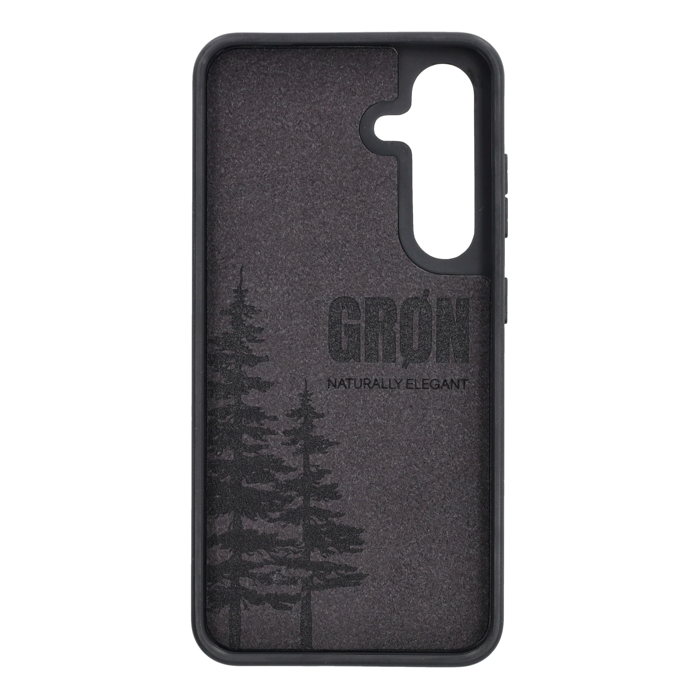 Samsung Galaxy S24 Holz Handy Hülle MagSafe Bumper Case - Walnuss