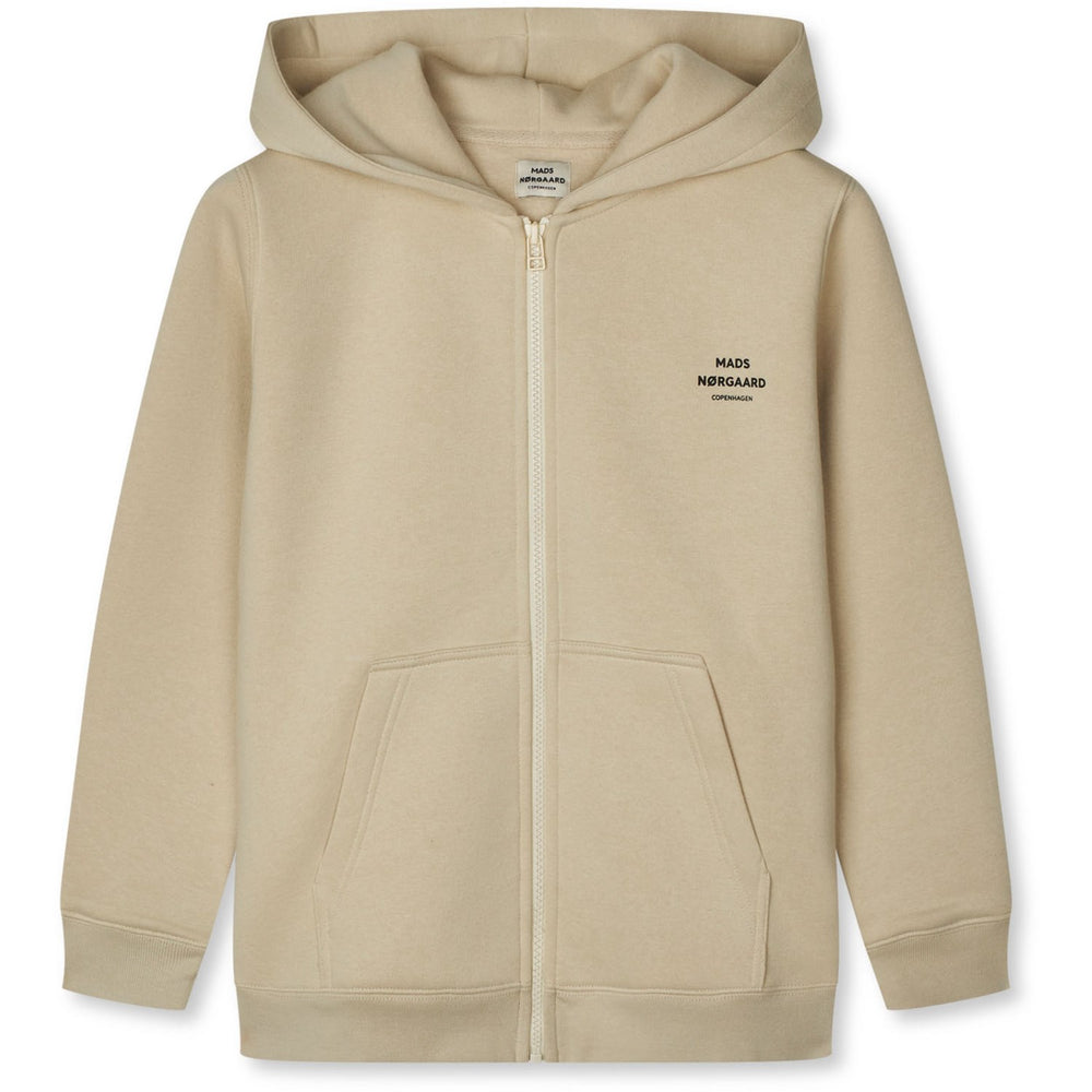 Køb Mads Nørgaard Castle Wall Standard Hudini Zip Sweatshirt
