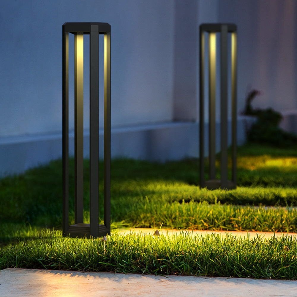 LED-padverlichting Royal Mile in grijs 13W 680lm IP65 800mm