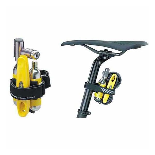 Topeak Bomba de Ar Airbooster Race Pod X Gray