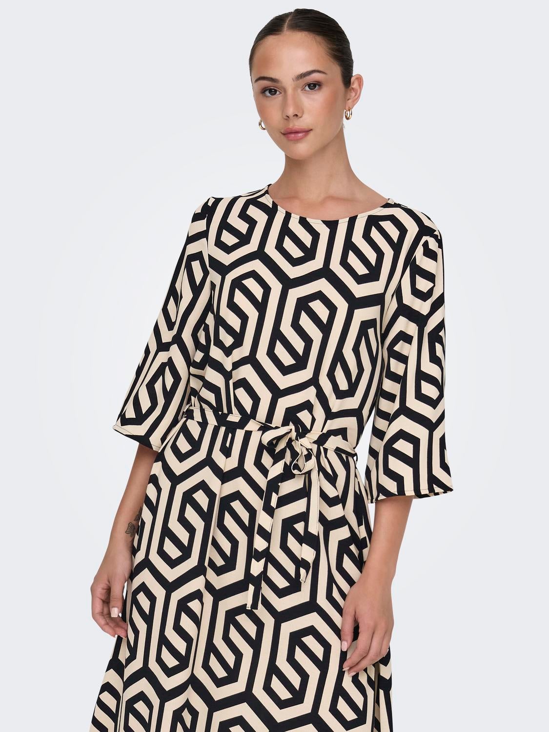 JDYSEFA Midikleid Eggnog