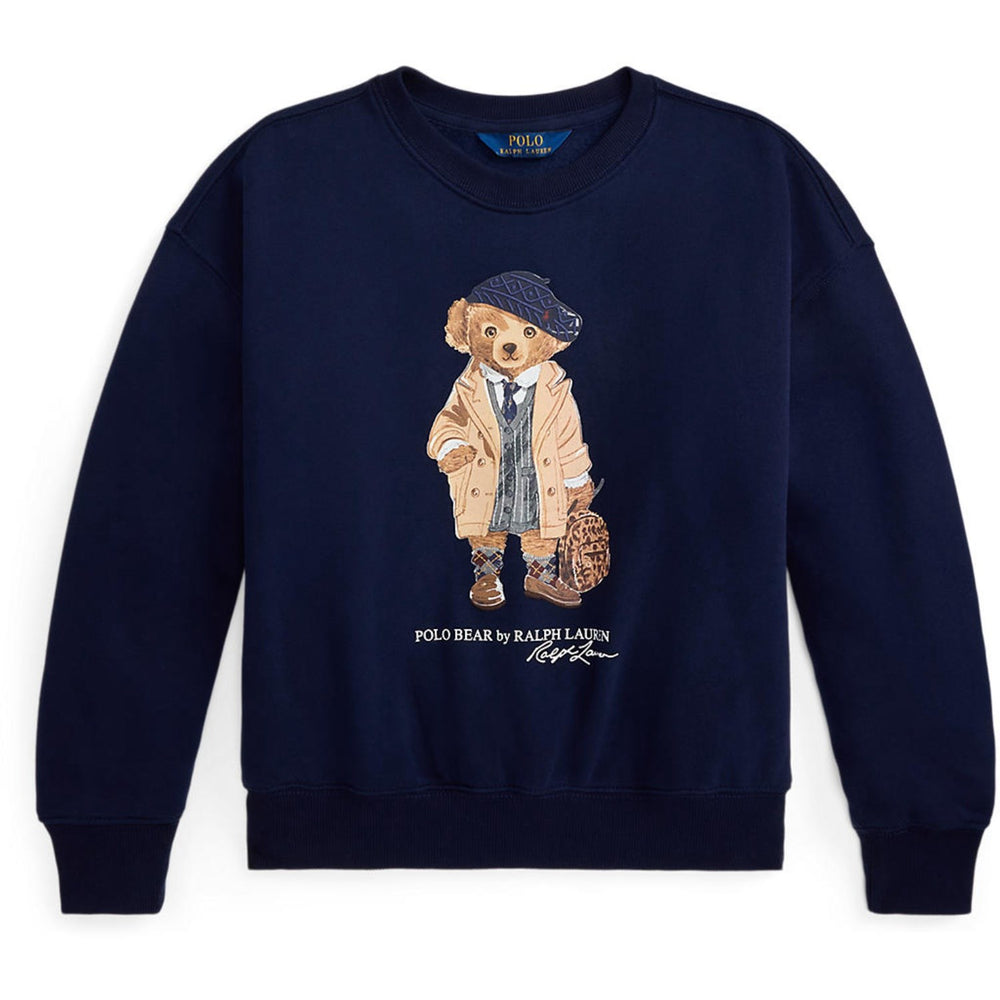 Køb Polo Ralph Lauren Refined Navy Girl Sweatshirt