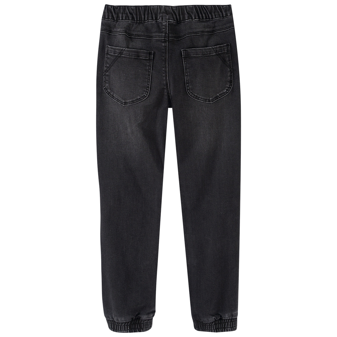 Yigga Jungen Pull-on-Jeans mit Tunnelzug dunkelgrau
