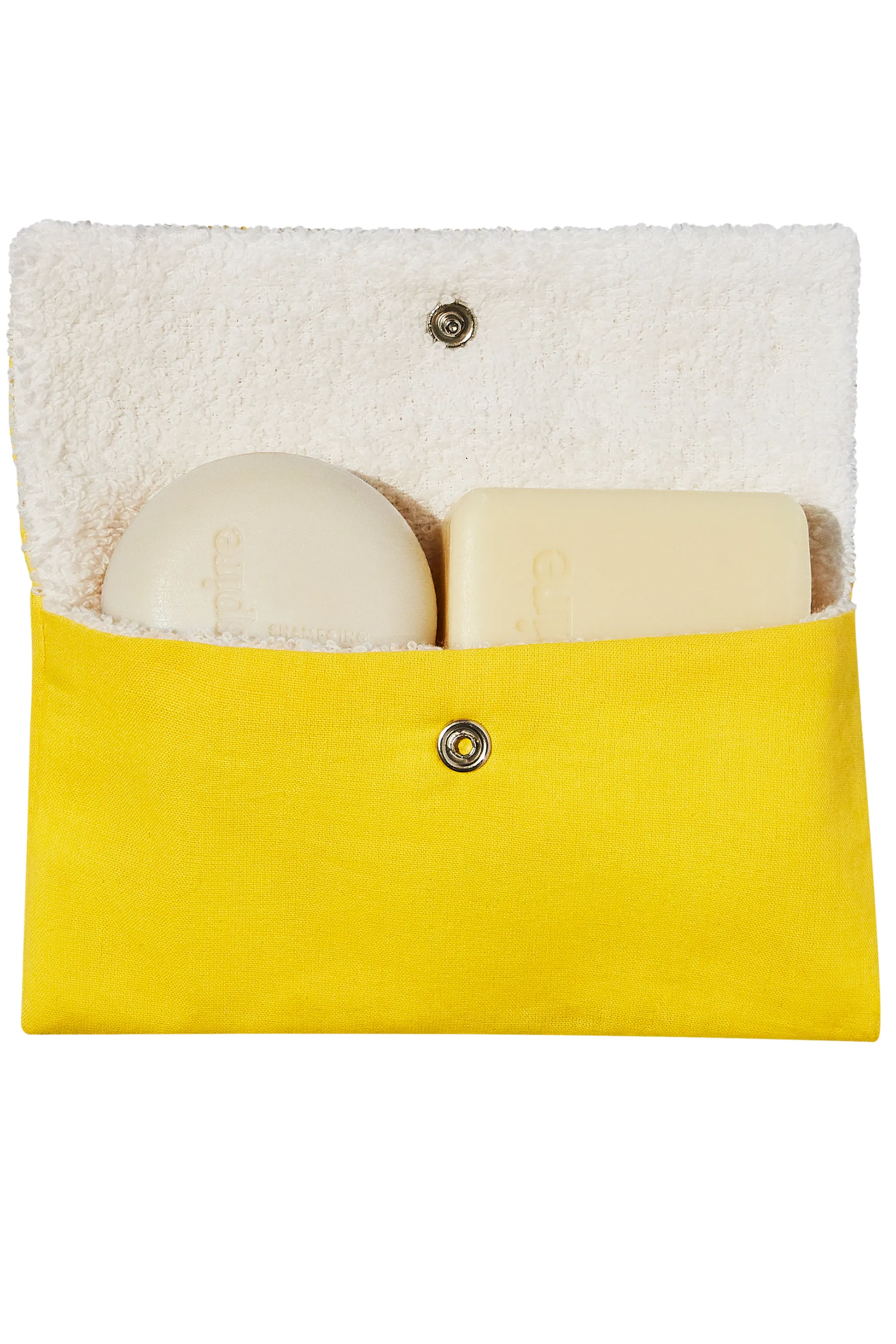 Respire Pochette en éponge pour cosmétiques solides