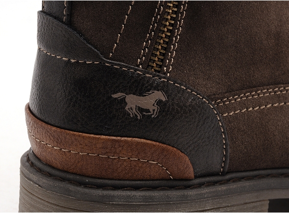 Mustang boots bottine homme 4140504 marron