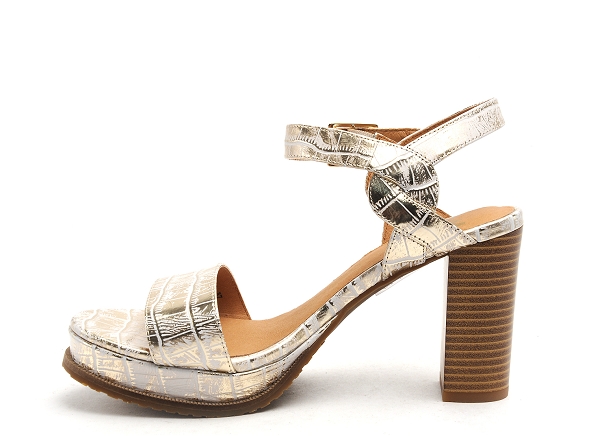 Mamzelle nu pieds talons femme jain beige