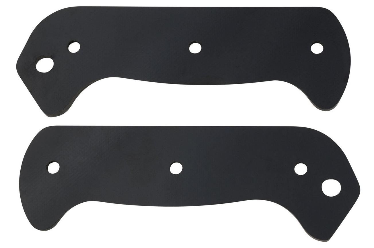 KA-BAR Becker Handle Scales BK77BLKHNDL zwart Micarta, greepdelen