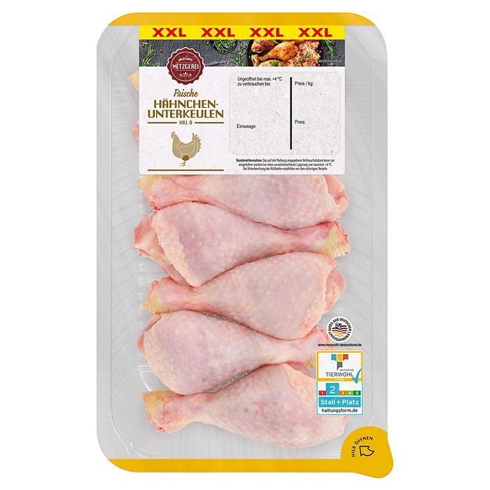 MEINE METZGEREI Hähnchen Unterkeulen 1 kg