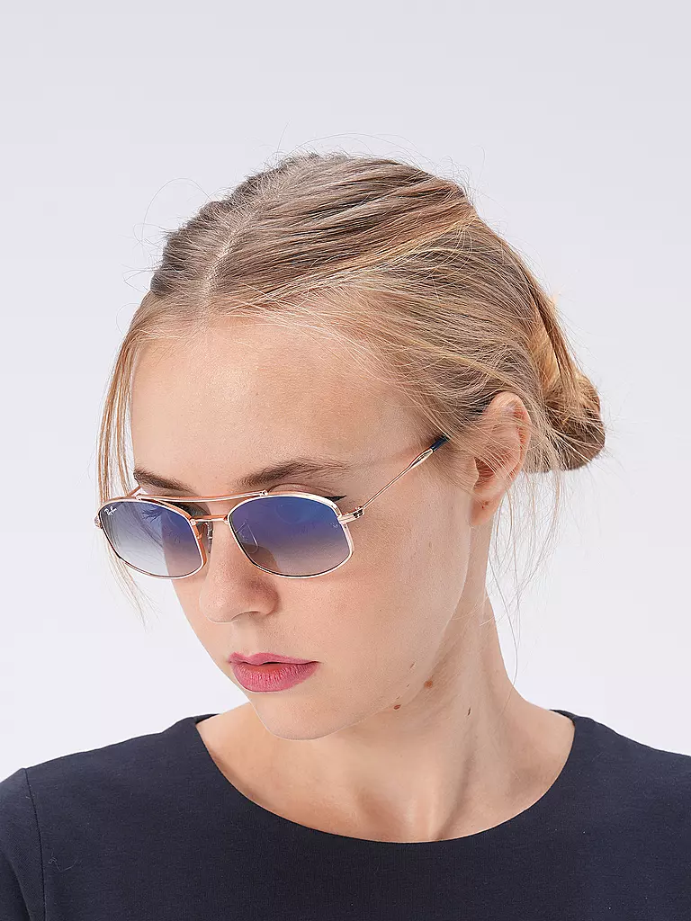 RAY BAN Sonnenbrille RB3719/54 gold