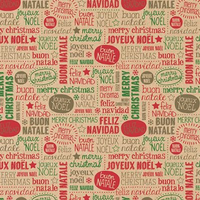 Clairefontaine - Papier cadeau - 70 cm x 2 m - 60 g/m² - différents motifs Noël