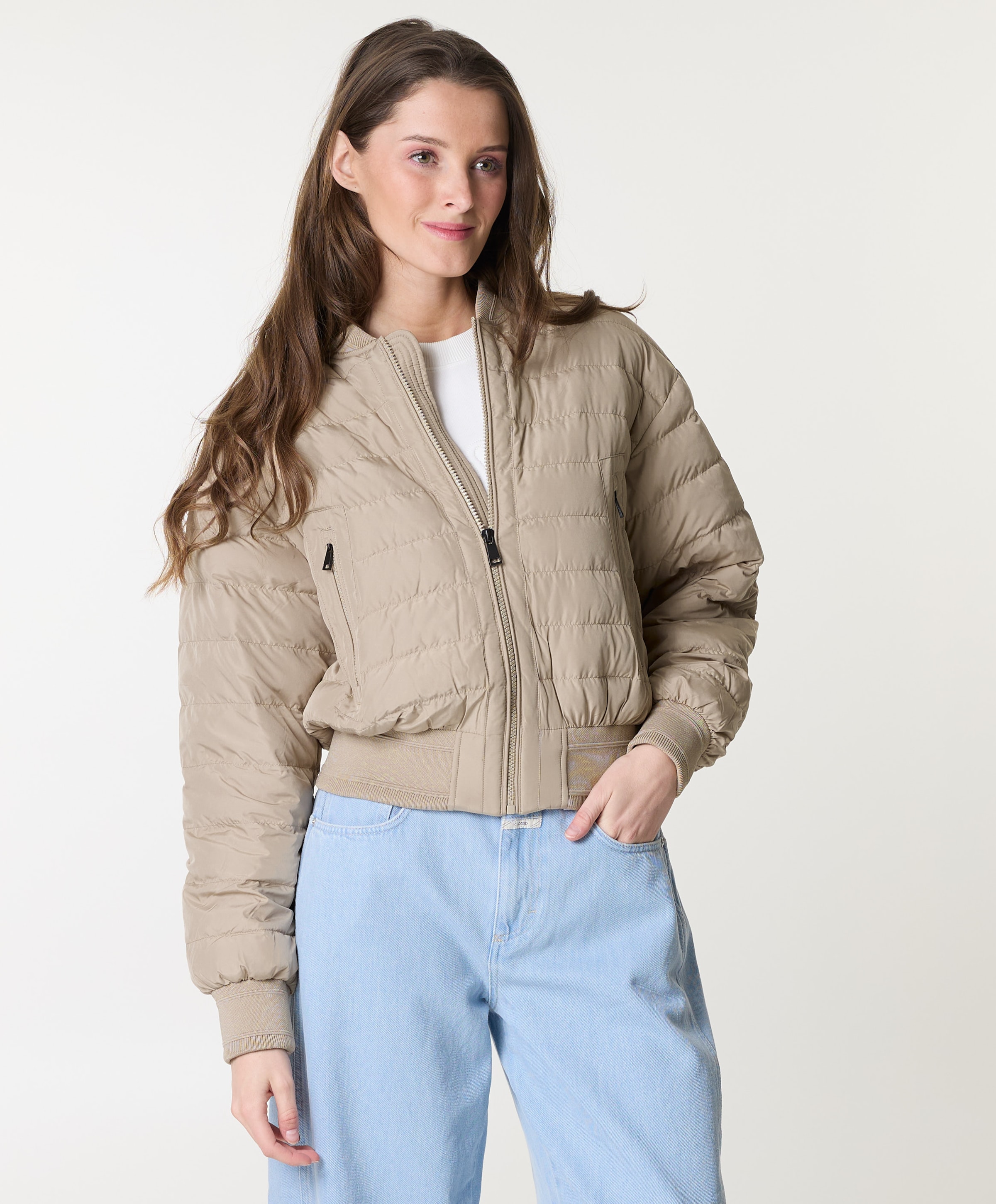 Airforce Dames jas beige