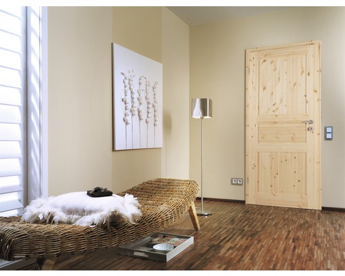 Pertura landhuisdeur Fengur grenen 86,0x198,5 cm links 02/03