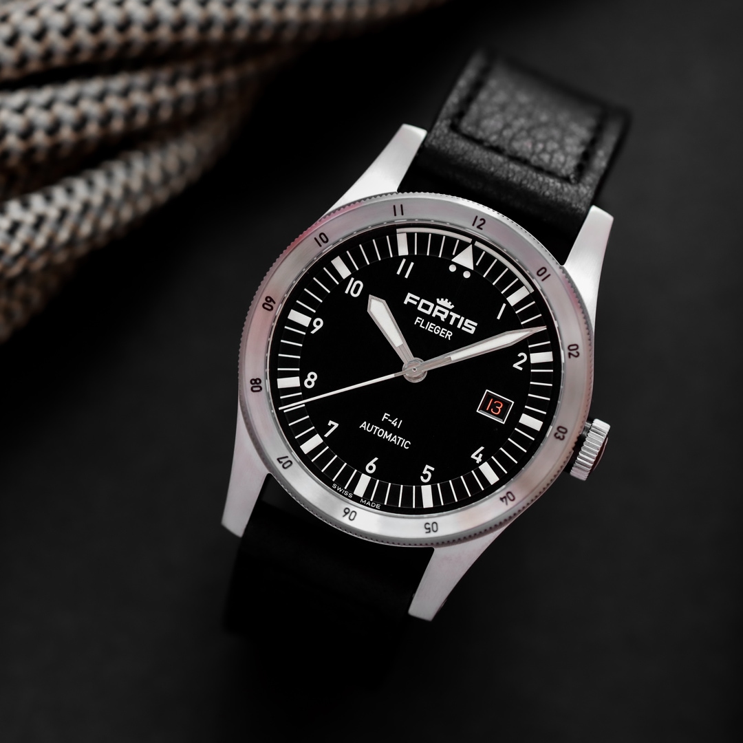 Fortis Flieger F-41 Automatik Black