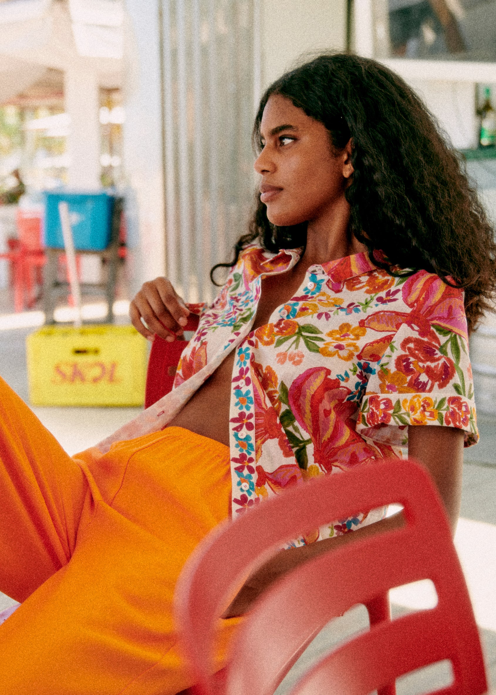 Chemise Livia - Sézane x FARM Rio - Banana riscada - LES COMPOSANTES/DÉCOUVRIR 5906669