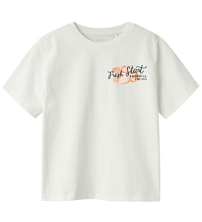 Name It T-Shirt - NkfBoway - Cloud Tänzer/ROT ORANGE