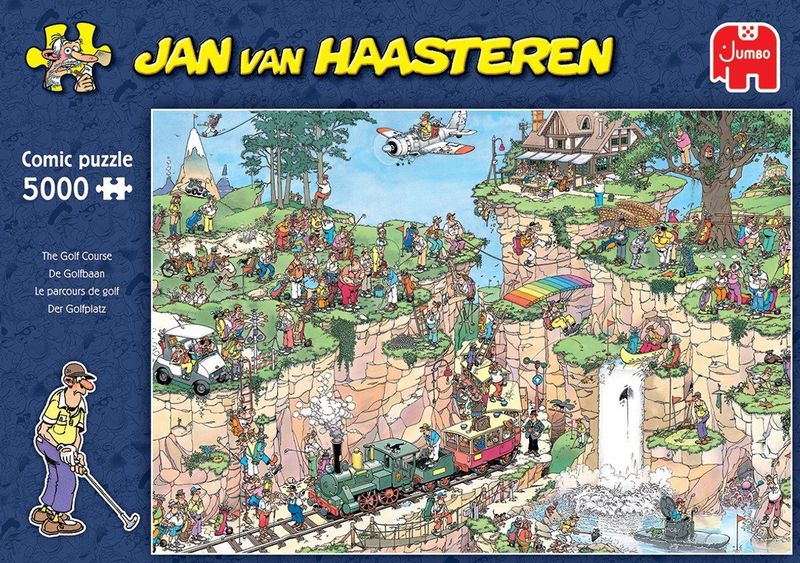 Jan van Haasteren - De Golfbaan - Legpuzzel - 5000 stukjes