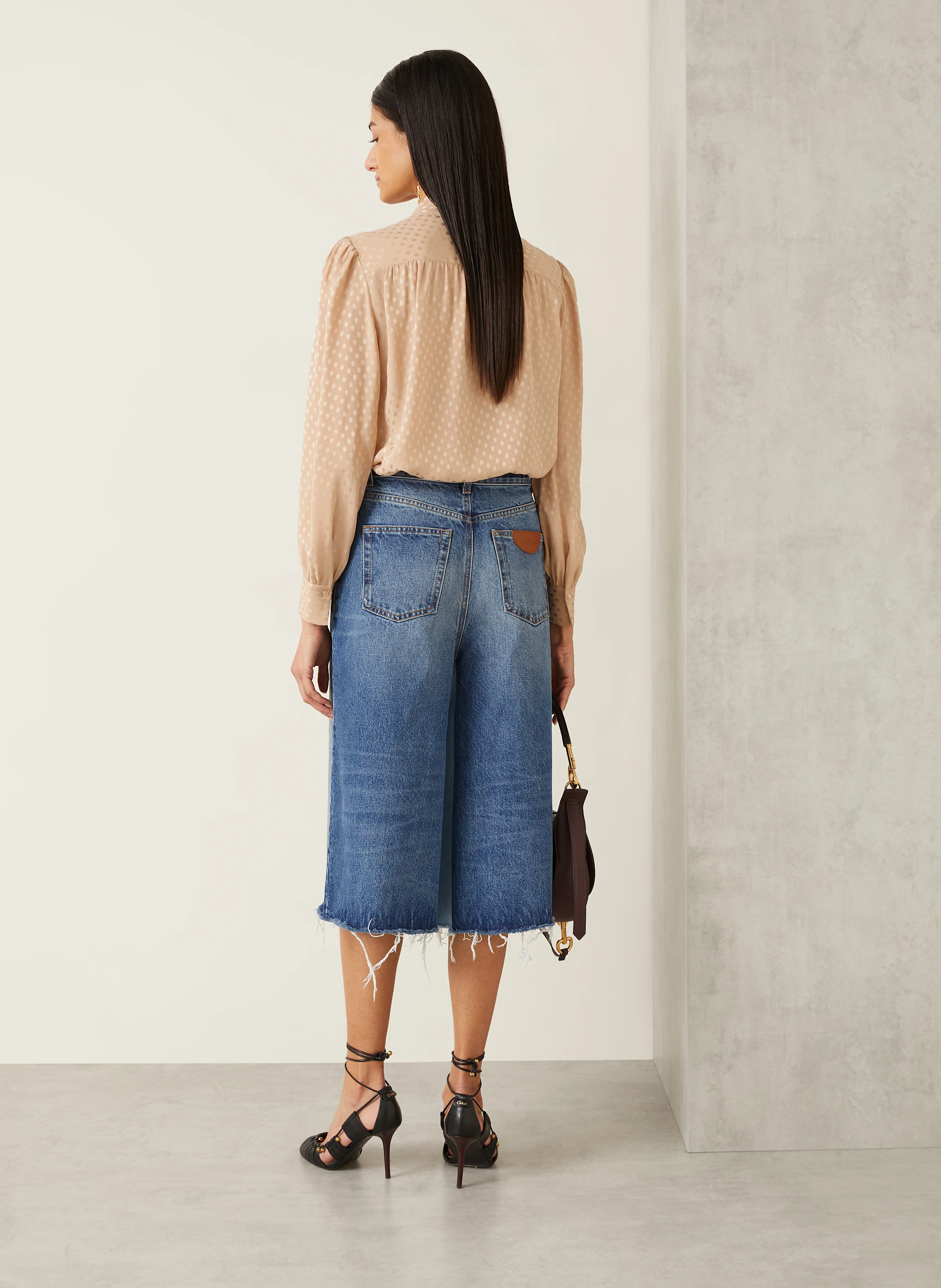 Chloé Seidenbluse mit Schluppe