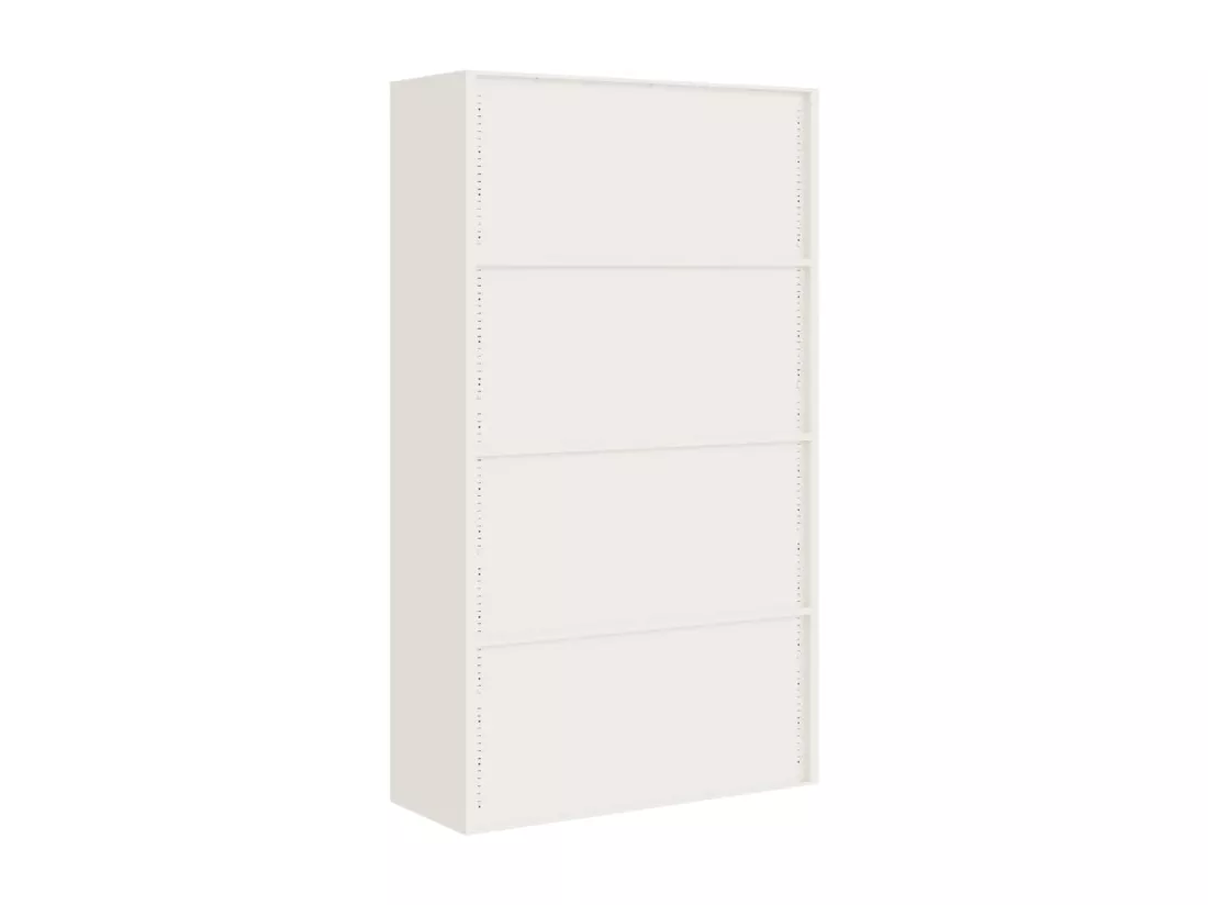 Classeur blanc 105x40x180 cm acier