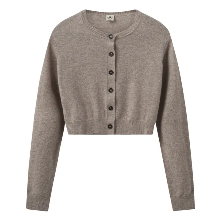 The Garment Cardigan Piemonte Crop Cachemire | Taupe