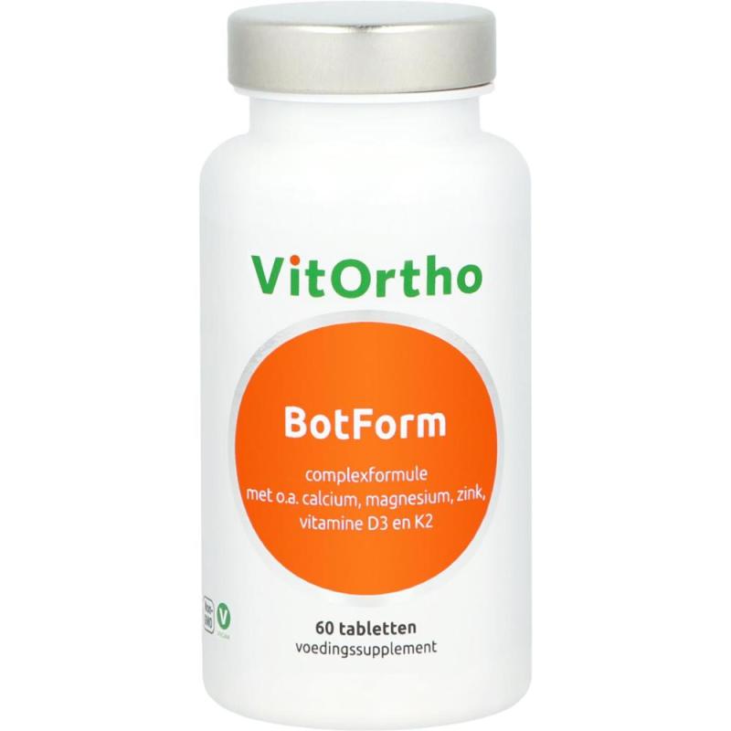 Vitortho Calcium magnesium zink D3 en K2 60tb