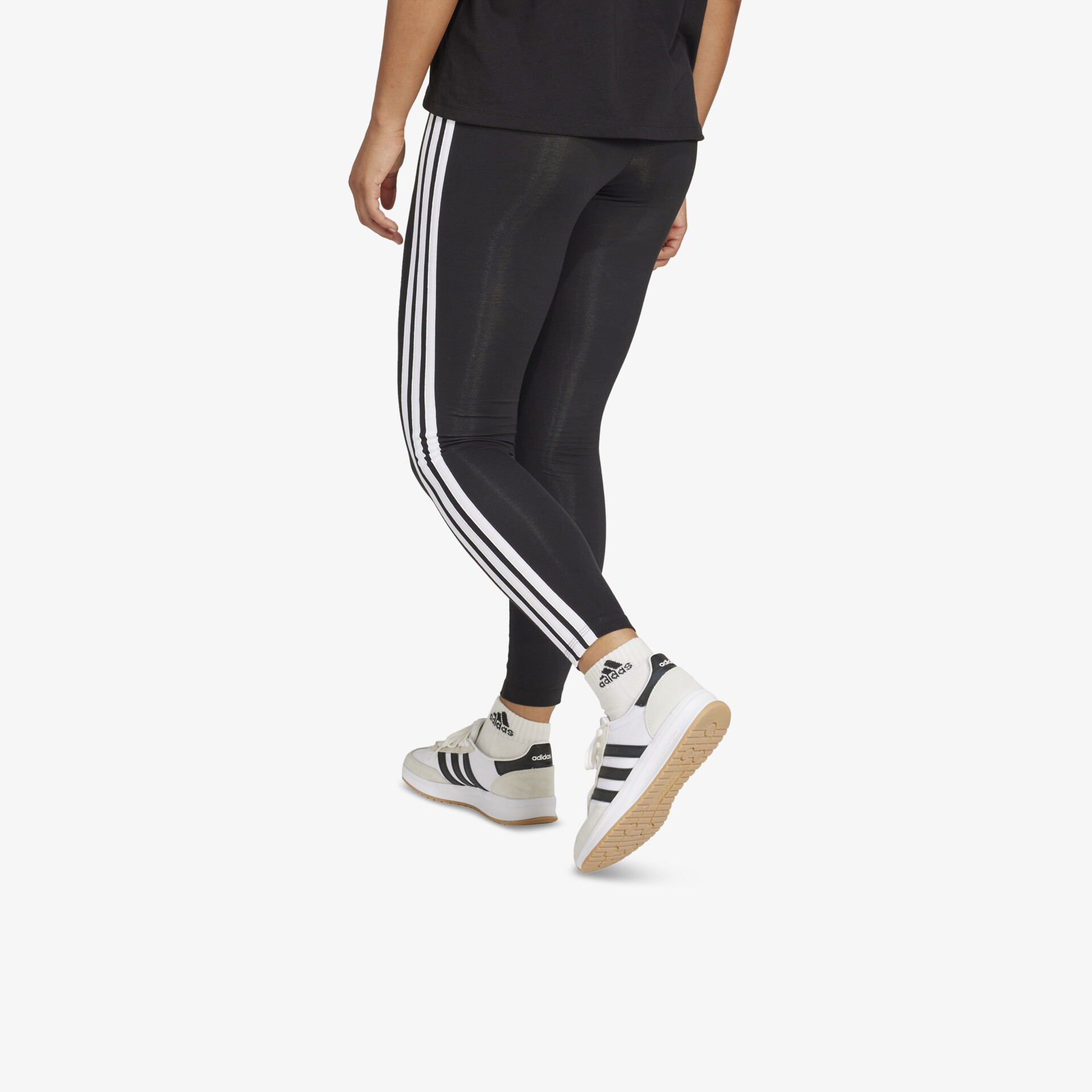 adidas Essentials 3 Streifen Cotton Damen Hosen & Leggins