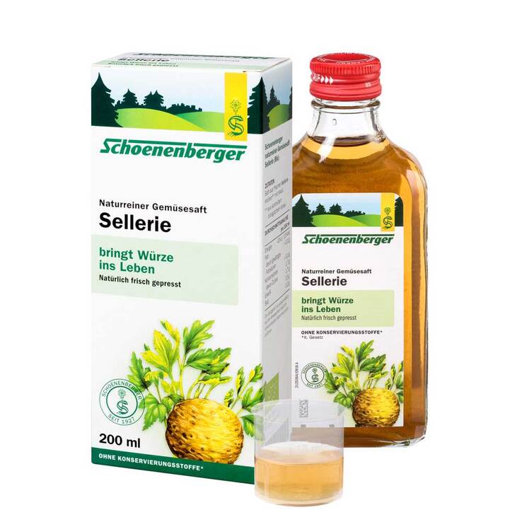 Sellerie Saft Schoenenberger, 200 ml