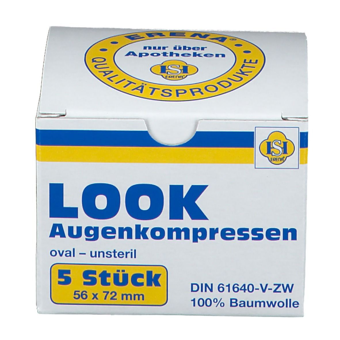 Look Augenkompressen 56 x 72 mm unsteril