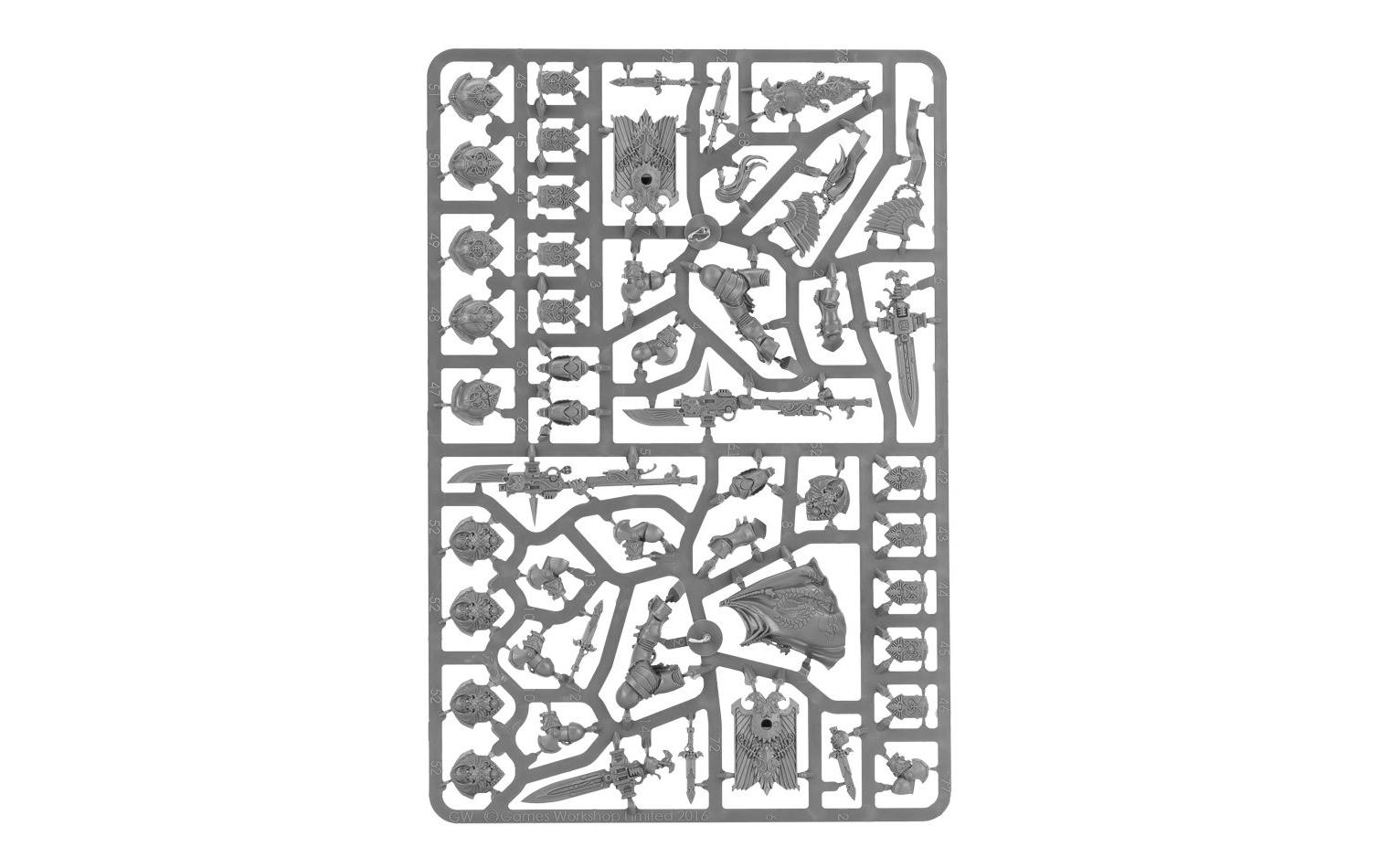 Figurenset Warhammer 40.000 Custodian Guard SquadWarhammer Miniaturen: Adeptus Custodes Custodian Guard